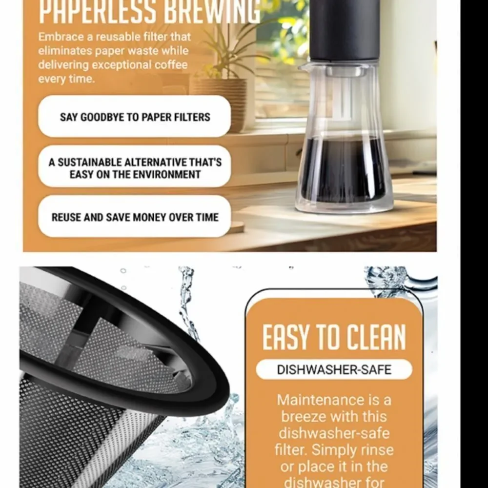 Stainless Steel Mesh Coffee Filter